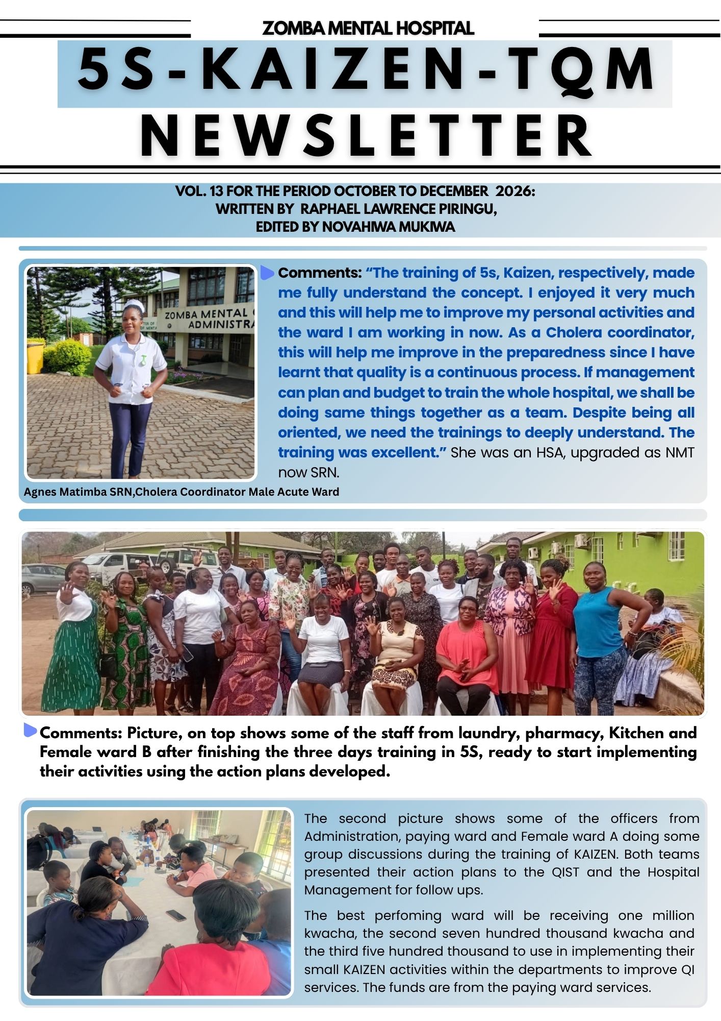 4th Quarter Newsletter Preview